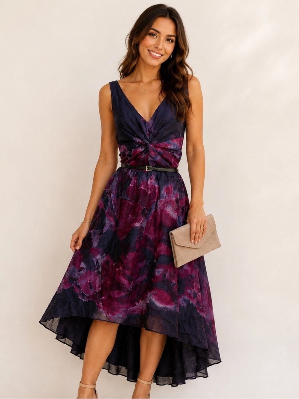 Target x Neiman Marcus Lela Rose high-low midi dress